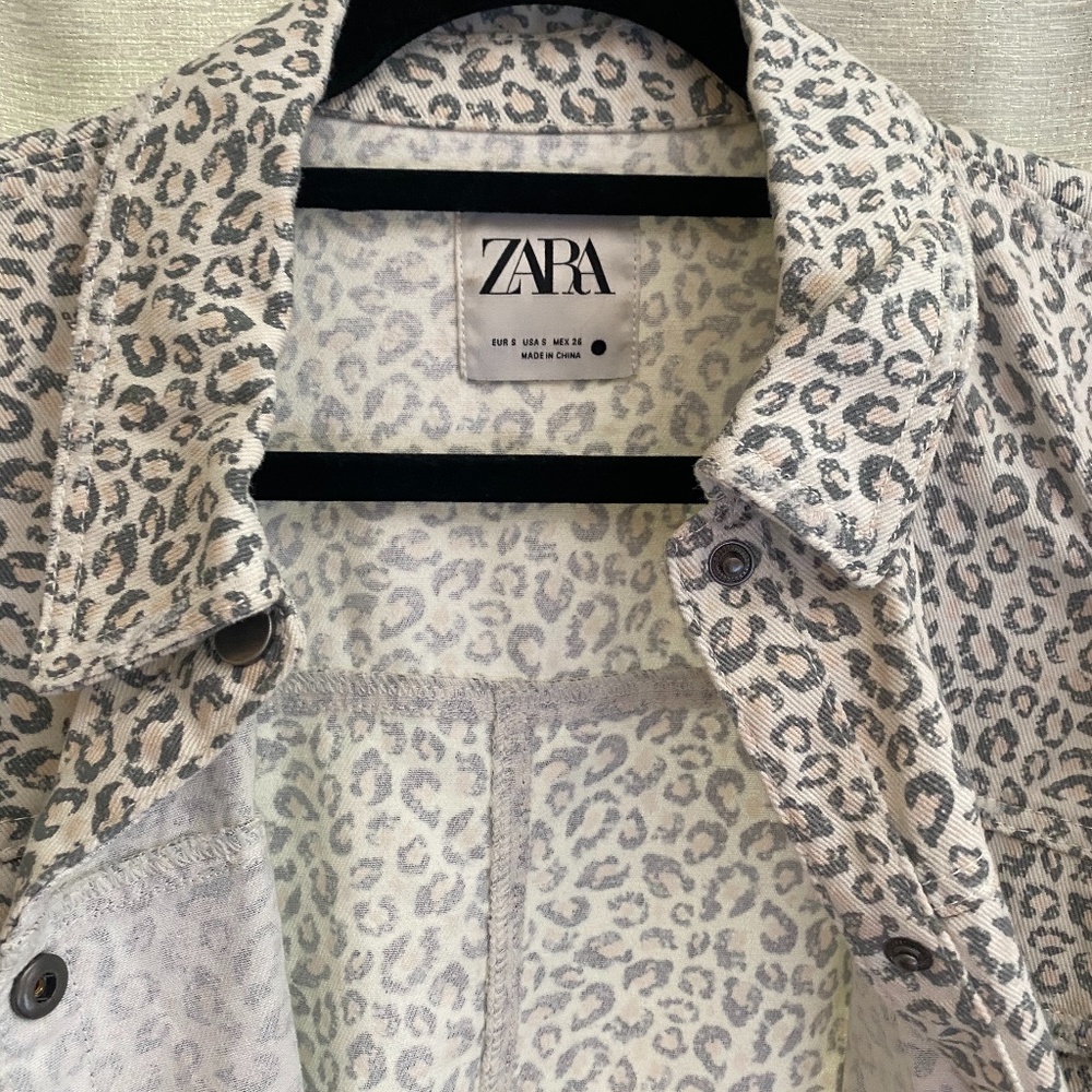 ZARA DENIM SHACKET